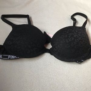 PINK Lacy Push-up Bra